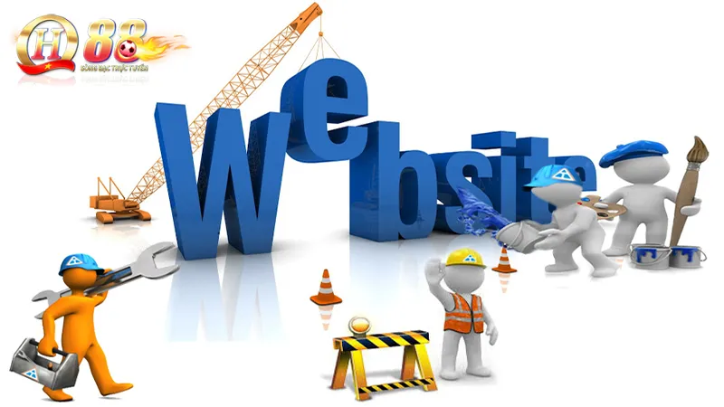 Xử lý sự cố QH88 không rút được tiền đơn giản 3 Trang web đang tiến hành bảo trì